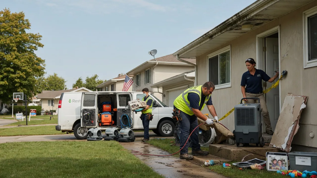 Water Damage Restoration in York, ND near me